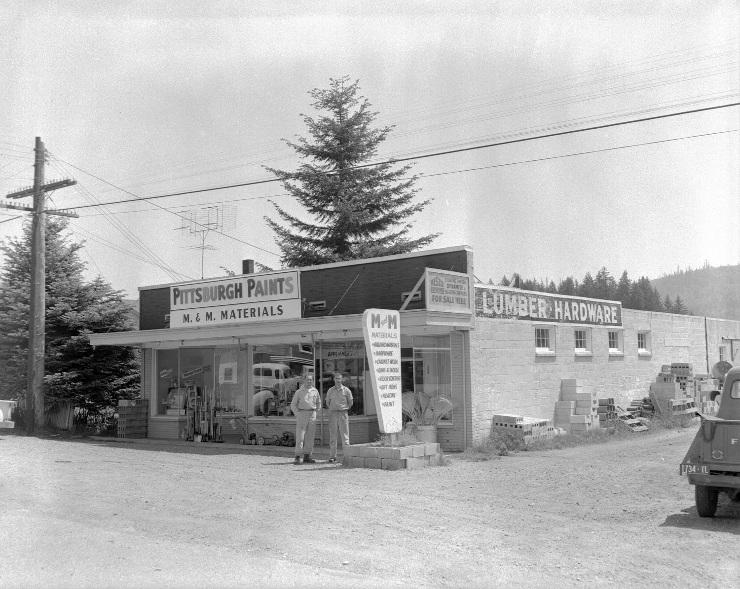 In 1956, a Chronicle newsroom staffer traveled to Mossyrock to collect dozens of photographs of area people and businesses. These photos were recently digitized from film in The Chronicle’s archives.